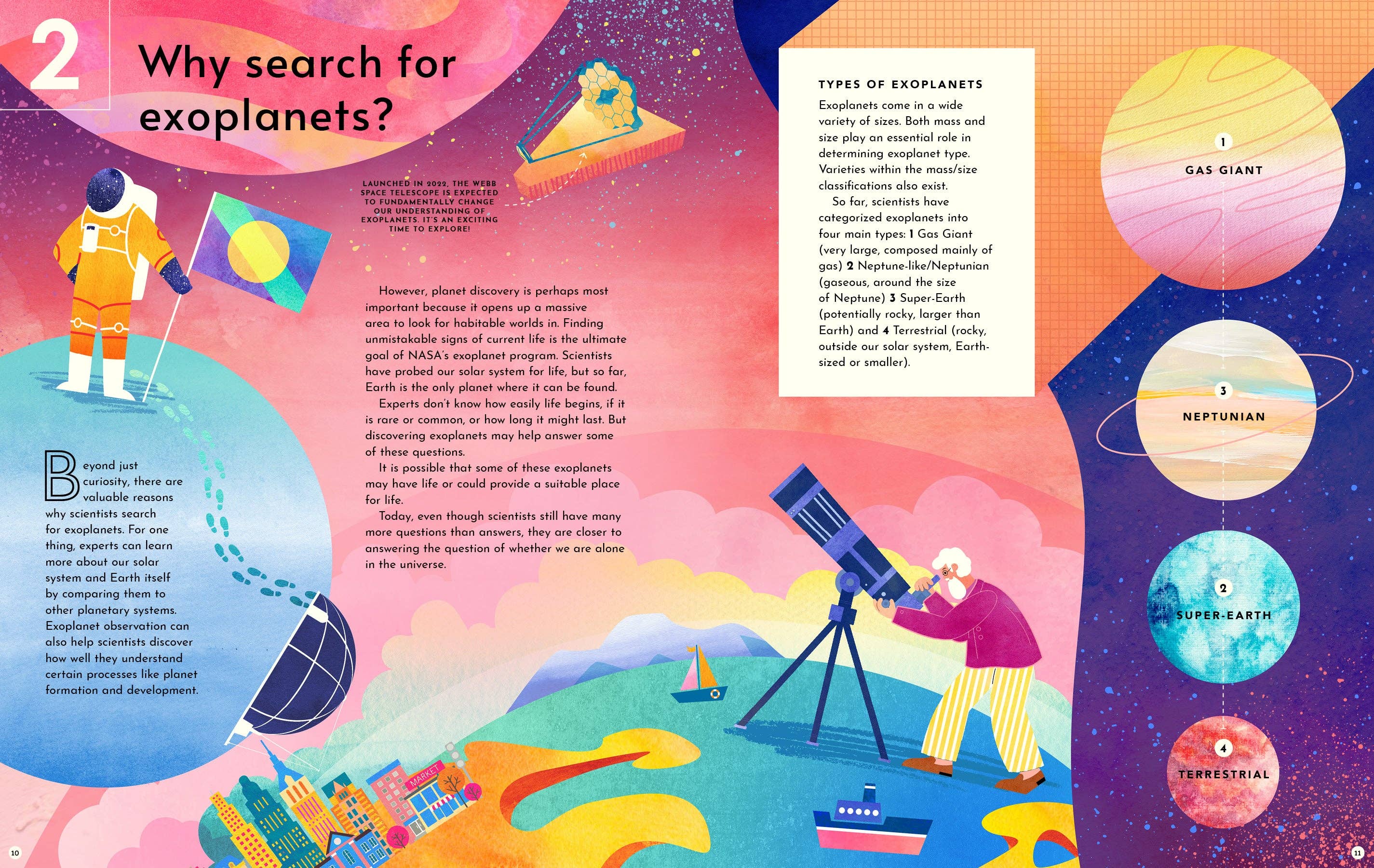 Exoplanets: A Visual Guide (Children's Book about Space)