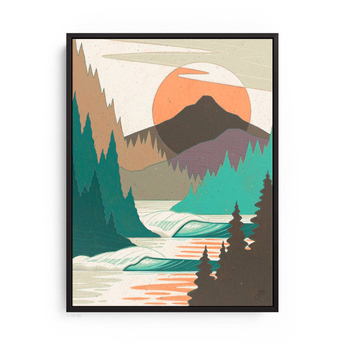 Northern Sol 3 - 9x12 Giclee Print