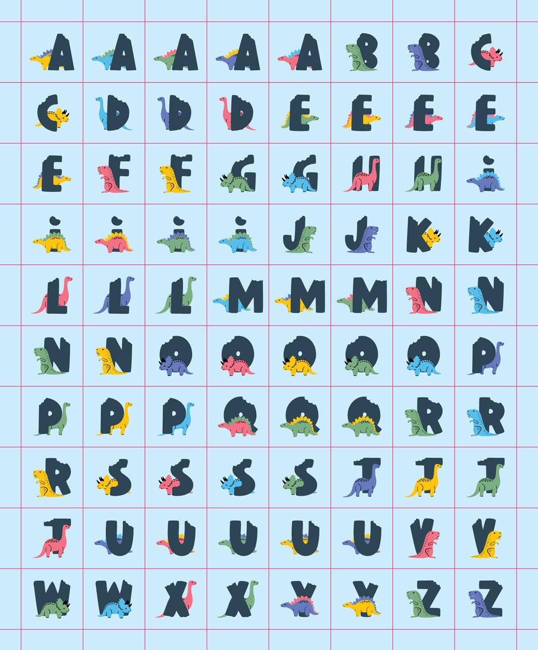 So. Many. Letter Stickers.