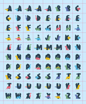 So. Many. Letter Stickers.