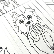 Dog Days - Undercover Art Hidden Patterns Coloring Activity