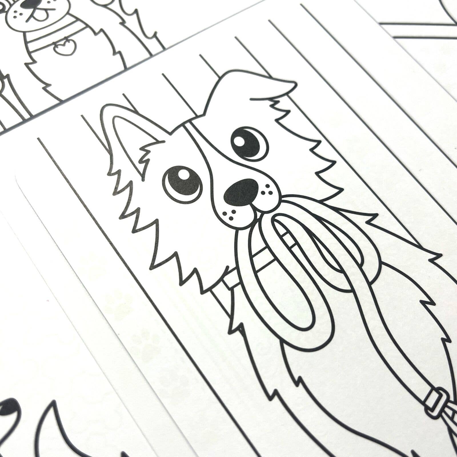 Dog Days - Undercover Art Hidden Patterns Coloring Activity