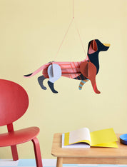 Maggie Dachshund - 3D DIY Wall Art Kit