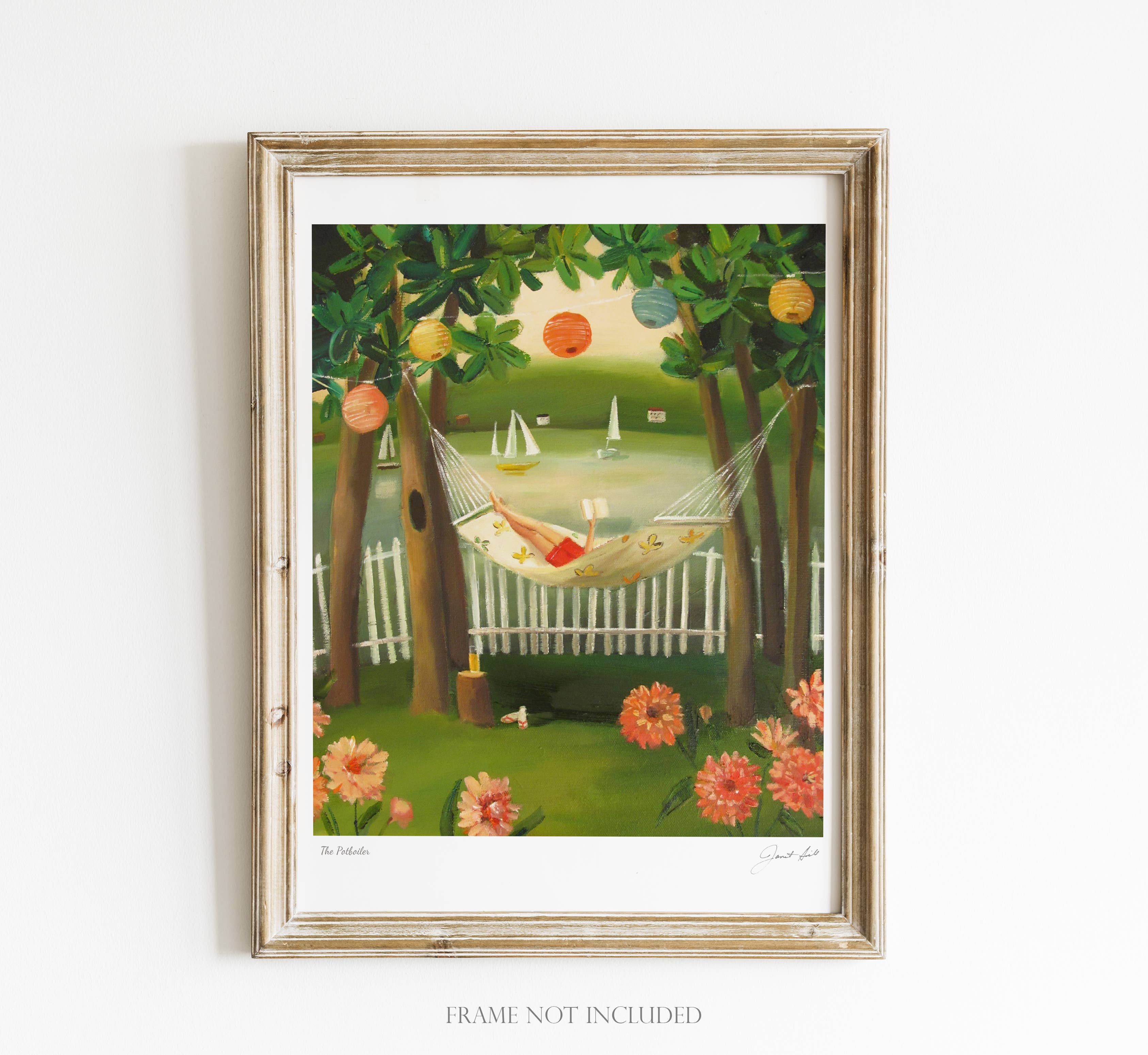 The Potboiler Art Print - 8.5" X 11"
