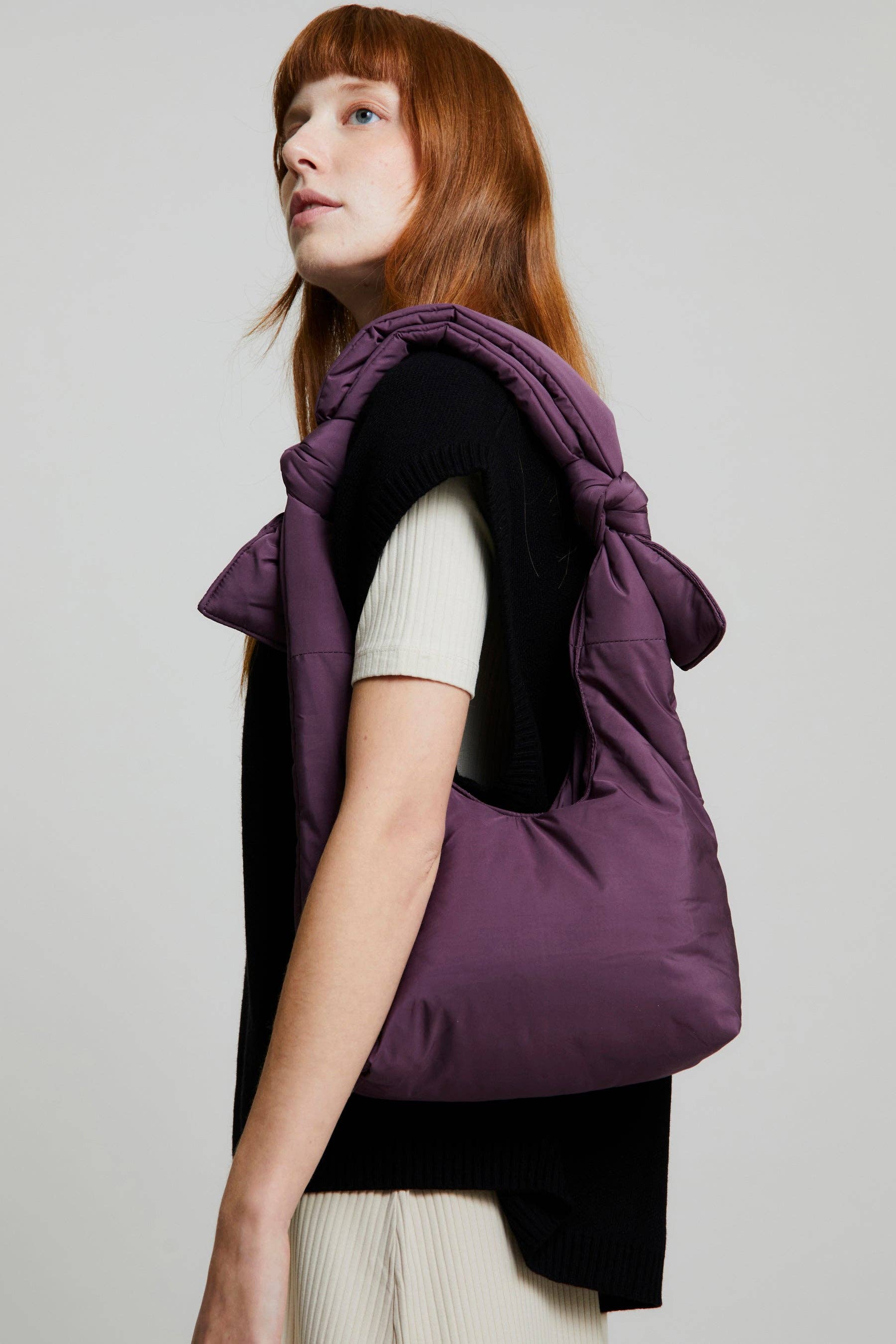 Biwa Mini Bag Plum