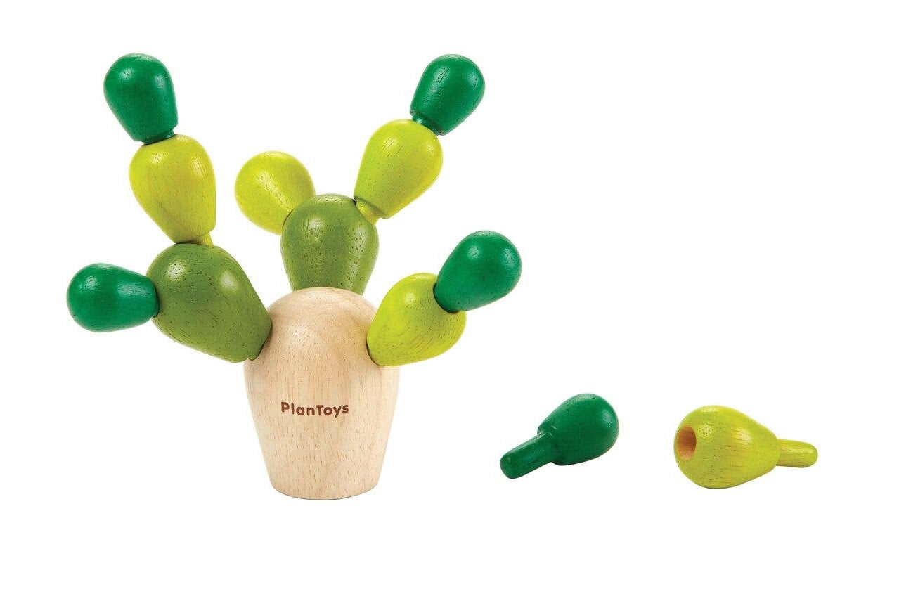 Balancing Mini Cactus - Sustainably Made Toy