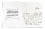 The Art of the National Parks Coloring Book