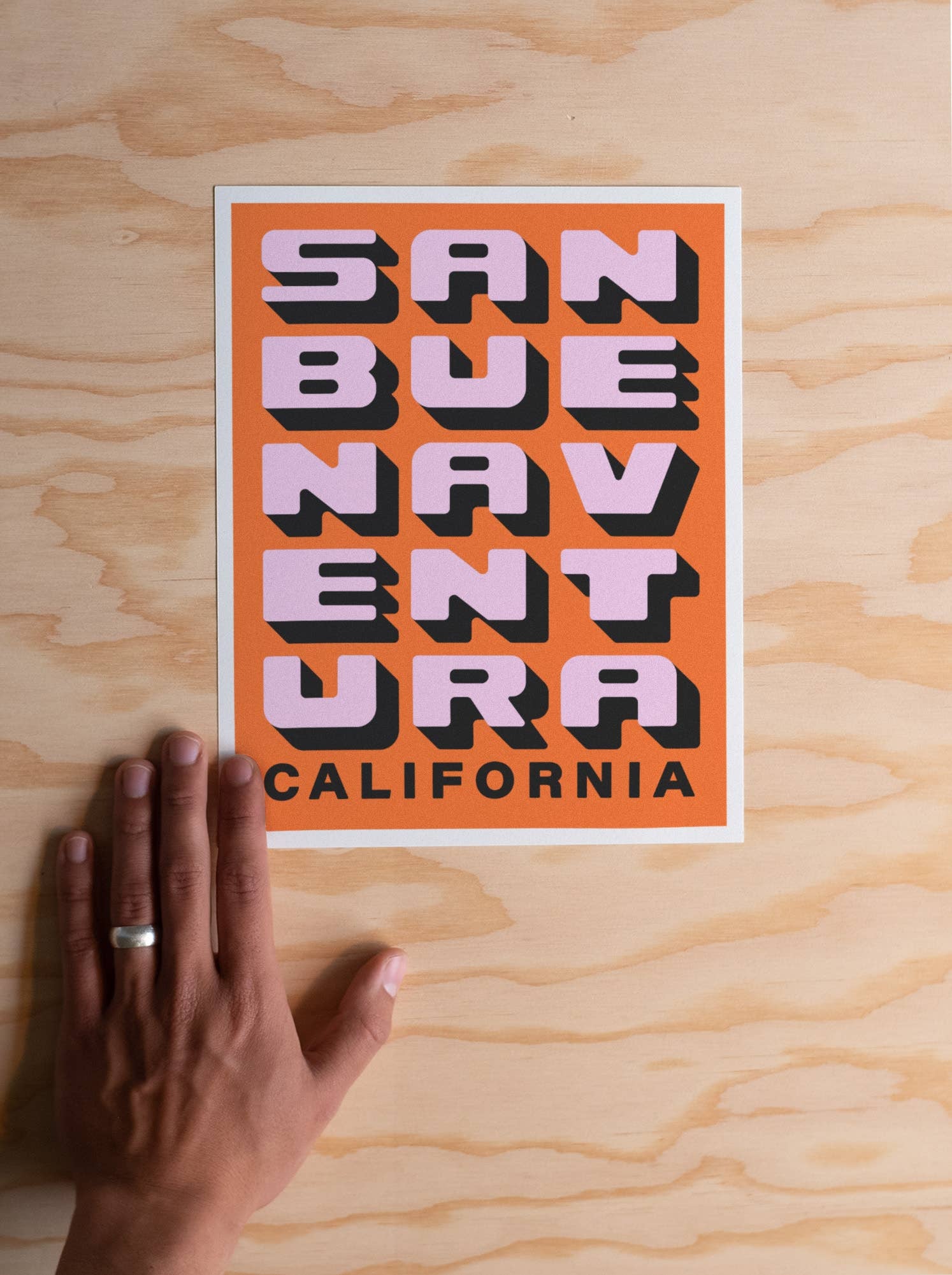 San Buenaventura 8x10 Print by Kamin Tersieff