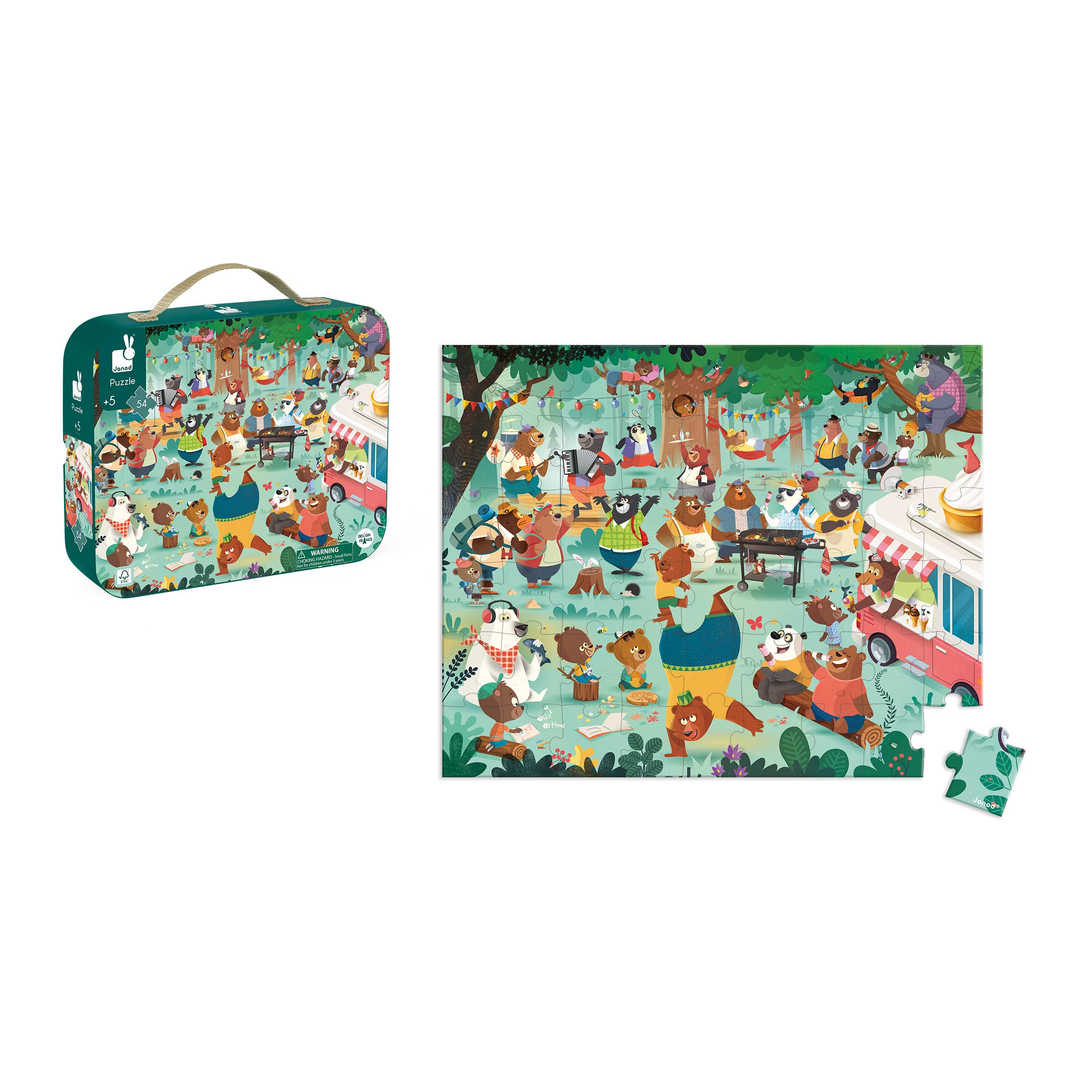 Family Bears Puzzle - 54 Pcs