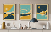 Horizons: Beach - Three-Color Screen Print