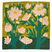 April Showers 100% Silk Scarf