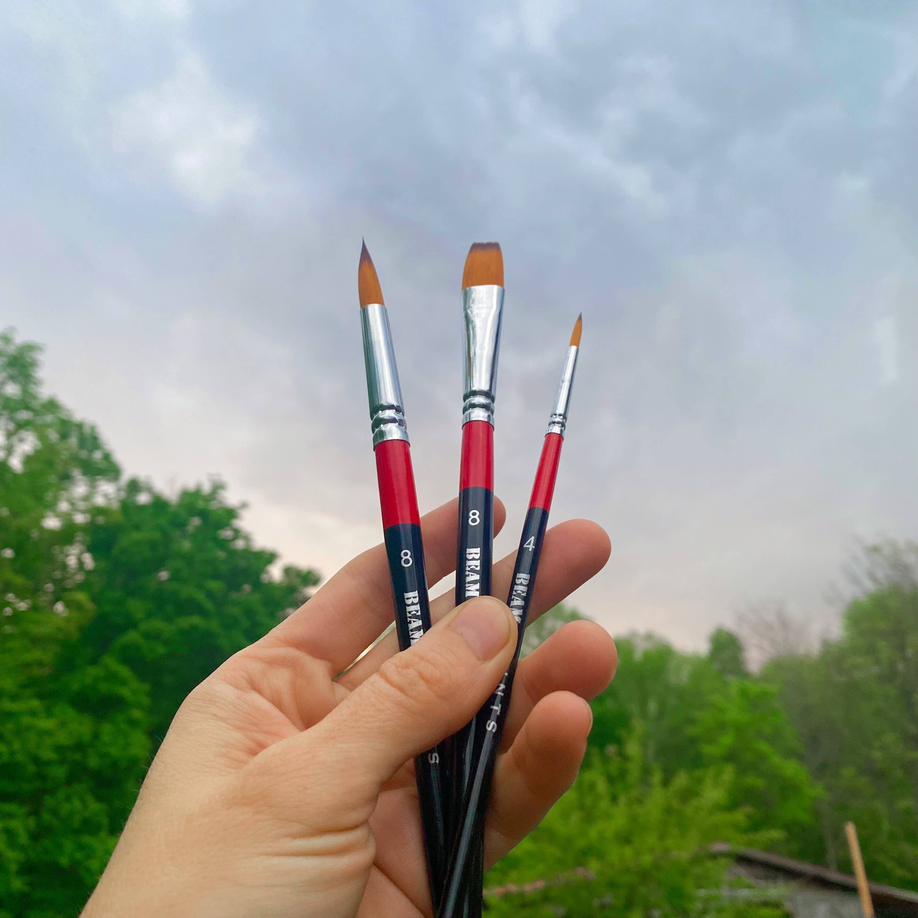 Beam Basics Travel Paint Brush: #4 Round