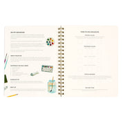Houseplants Learn-To-Paint Gouache Paint Book