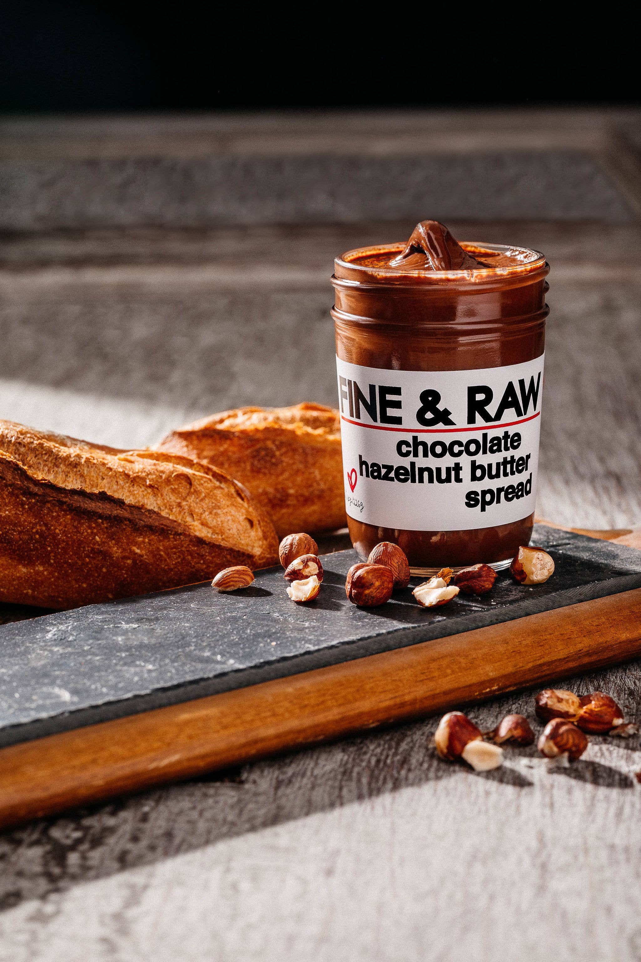 FINE & RAW - Chocolate hazelnut butter spread