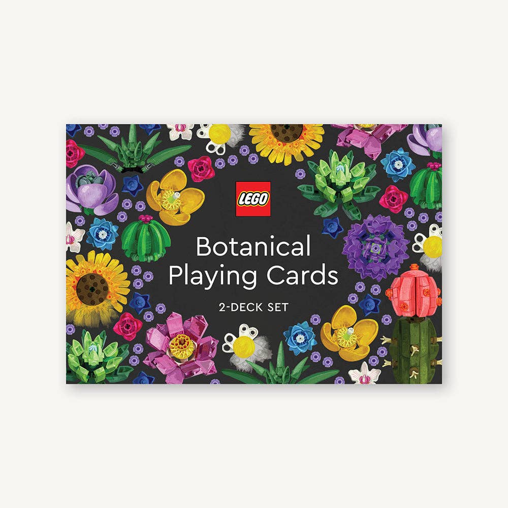 LEGO®  Botanical Playing Cards - 2 Deck Set