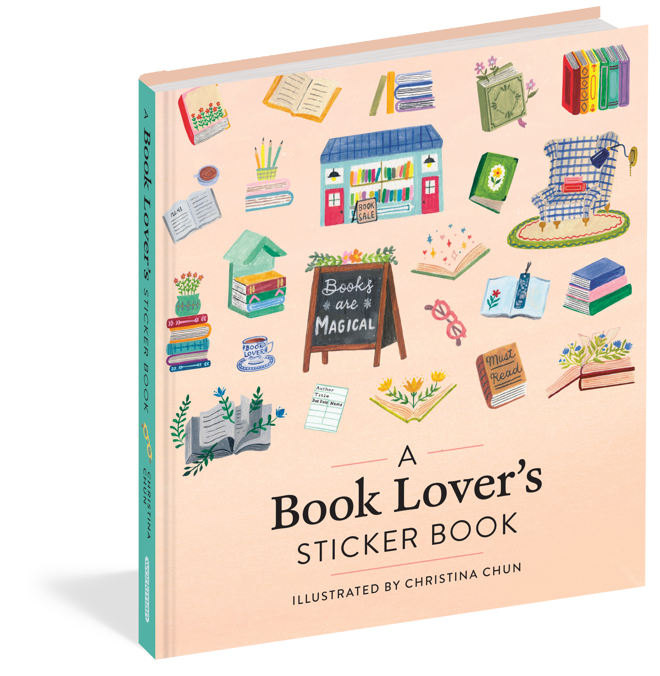 A Book Lover's | Sticker Book