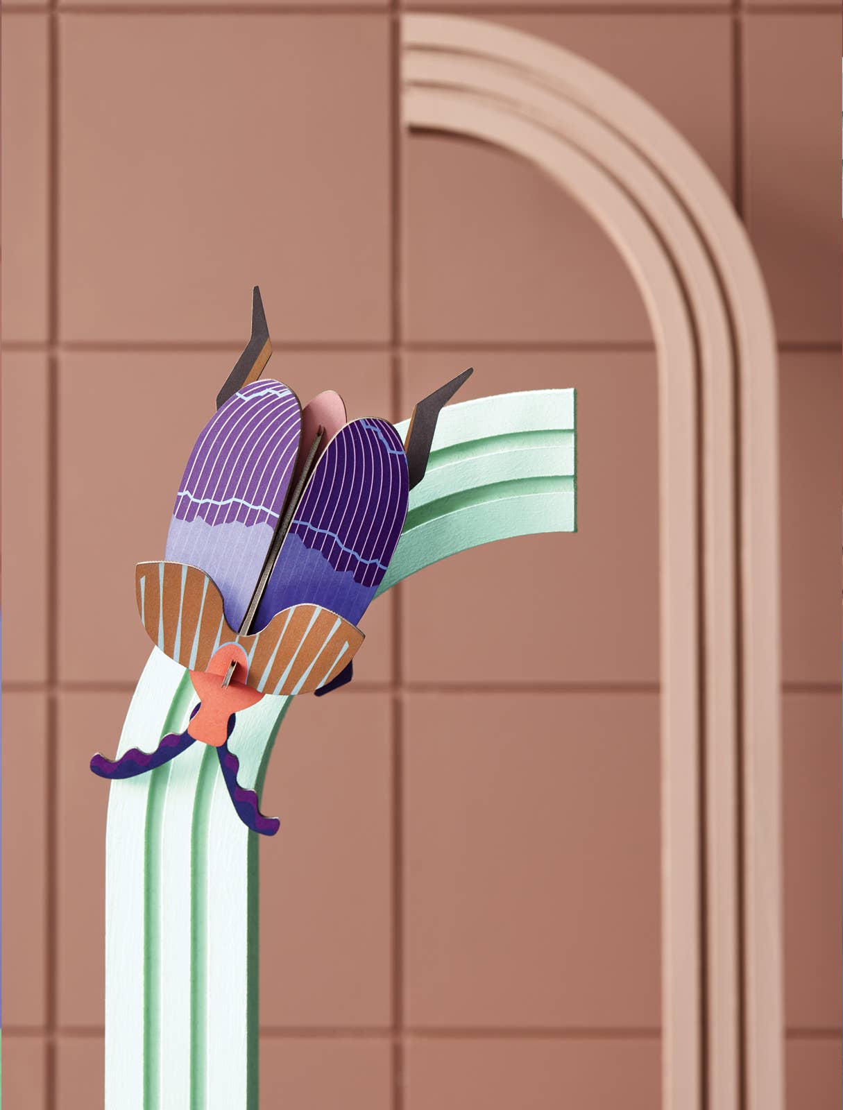 Queen Beetle - 3D DIY Wall Art