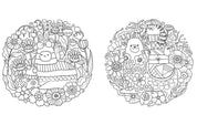 A Million Llamas Coloring Book