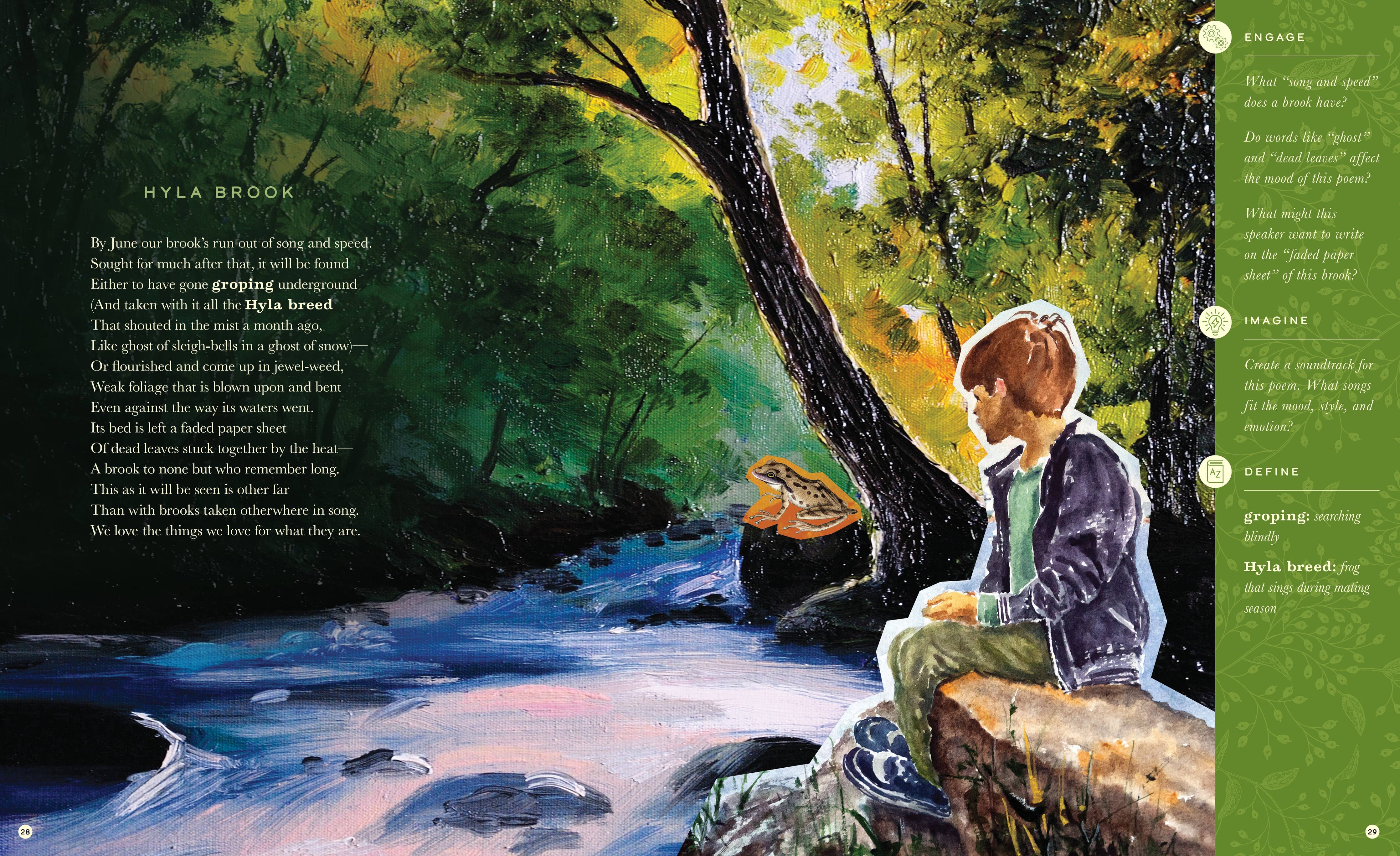 The Illustrated Robert Frost (Children's Book)