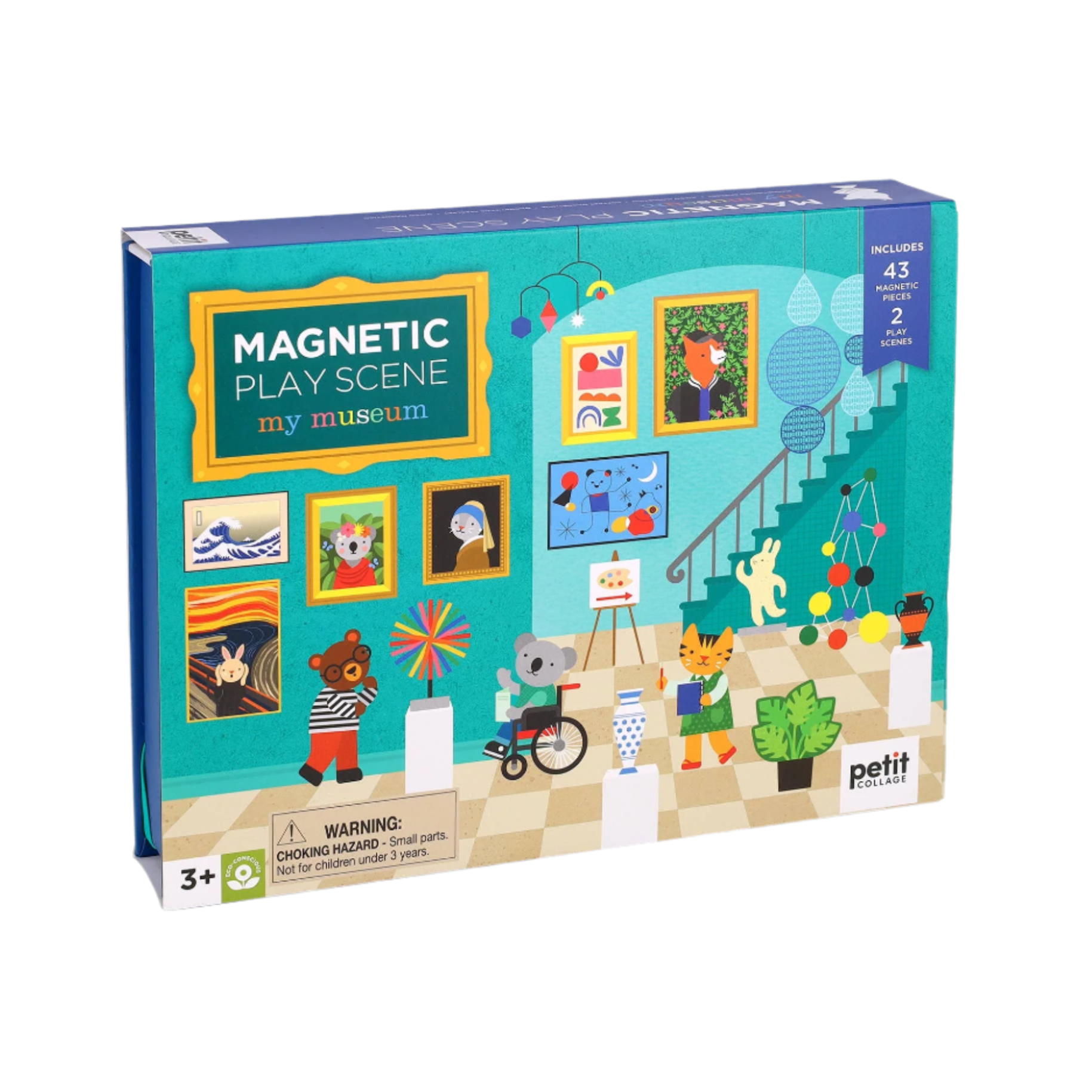My Museum Magnetic Play Scene