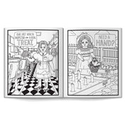 Haunted Dolls Coloring Book
