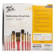 Mixed Bristle, 11 Piece | Watercolor Brush Set