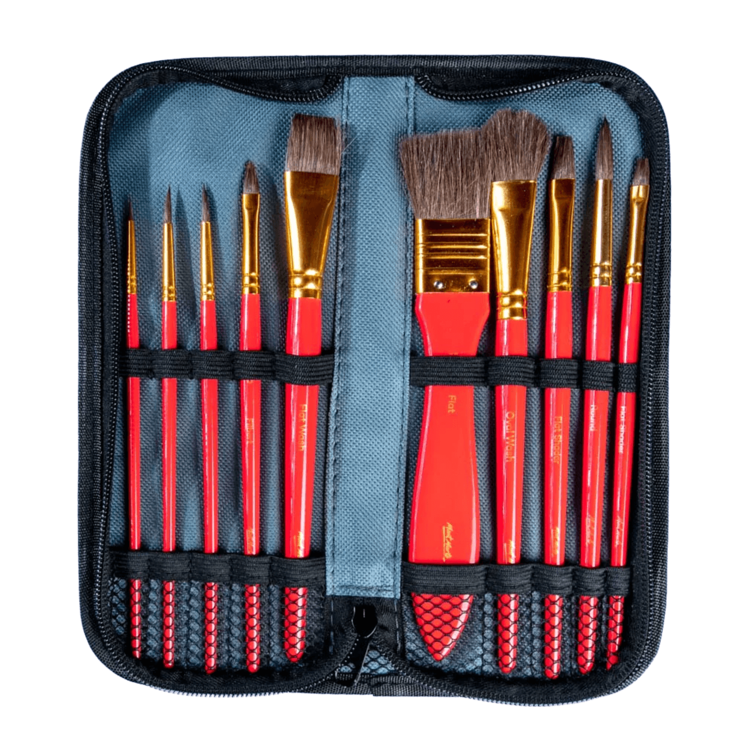 Mixed Bristle, 11 Piece | Watercolor Brush Set