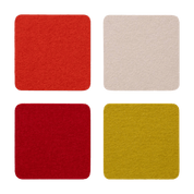 Elstar Square | Bierfilzl Merino Wool Coaster Set