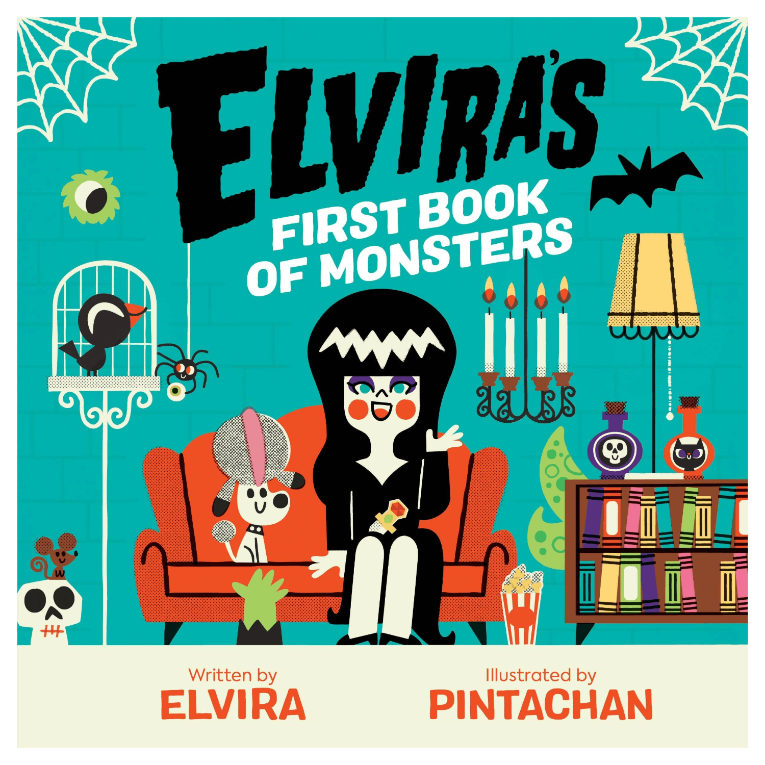 Elvira's First Book of Monsters | Board Book
