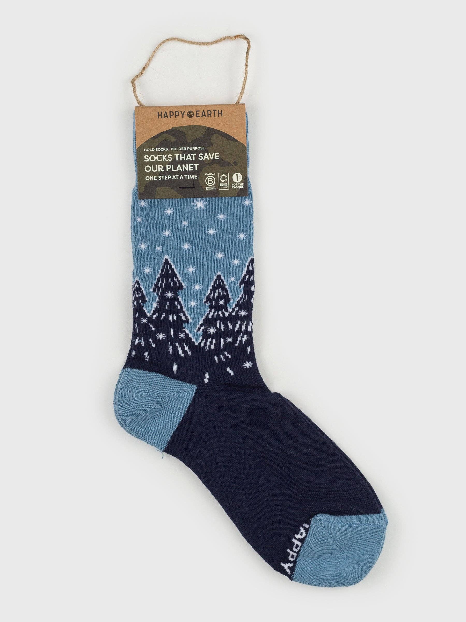 Forest Flurries Socks - One Size Fits All
