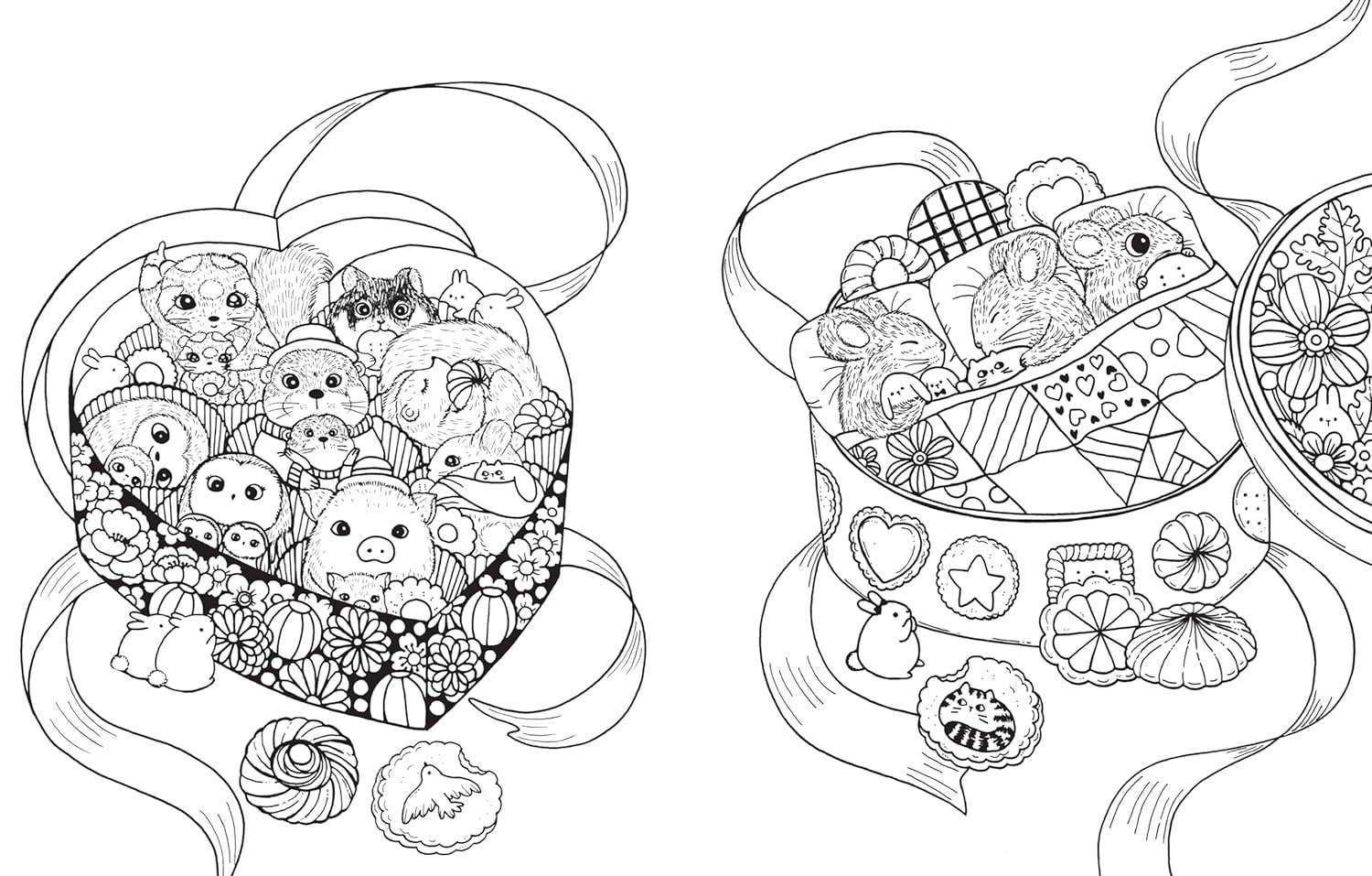 DUPLICATE A Million Baby Animals Coloring Book by Lulu Mayo
