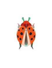 Coccinelle Rouge Beetle 3D DIY 3D Wall Art Craft