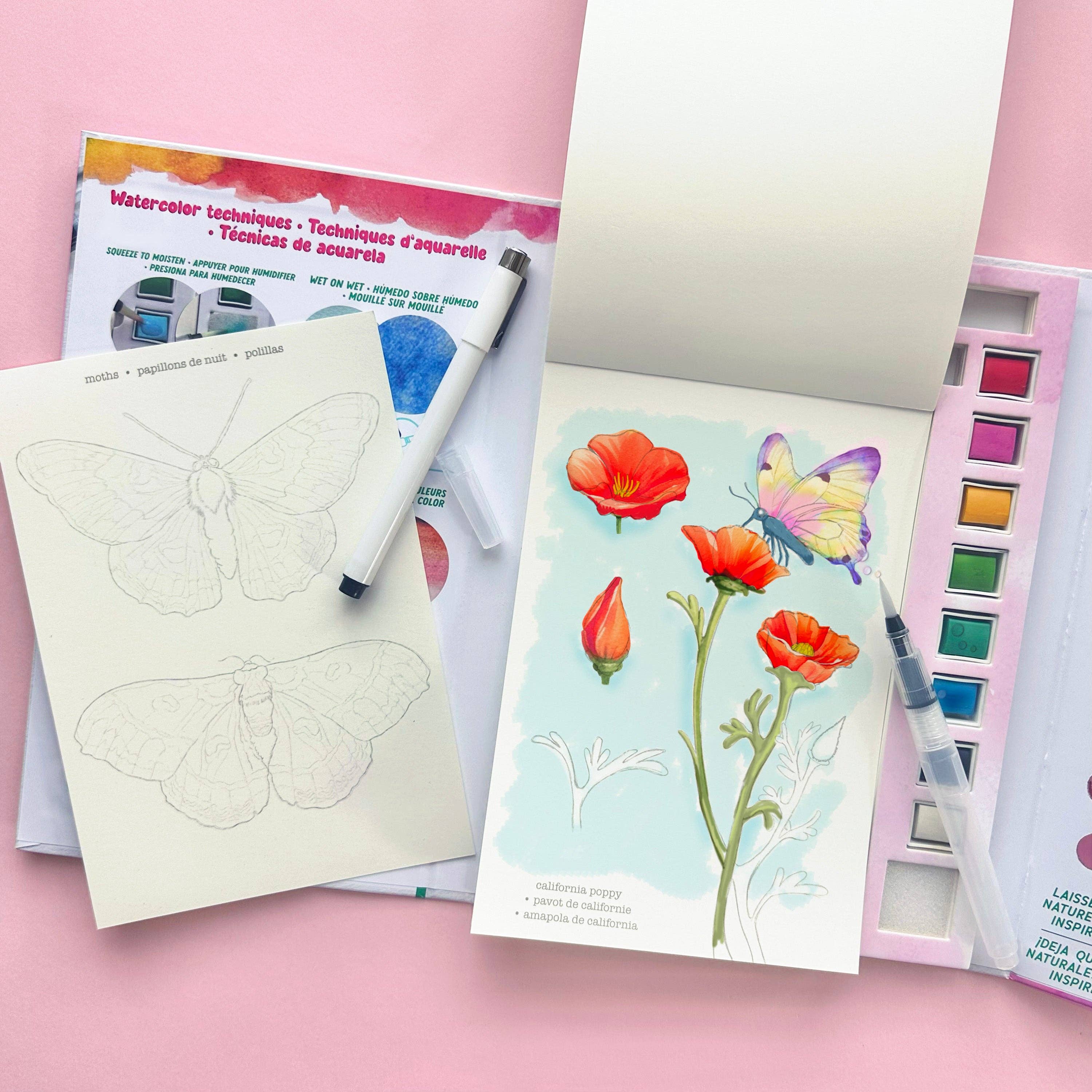 Watercolor Journal - Flora