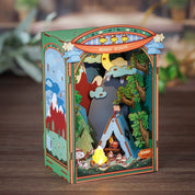 Peanuts Beagle Scouts DIY Miniature Book Nook Kit