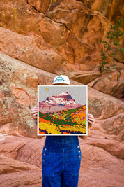 Uncompahgre Peak Art Print 12"x12"