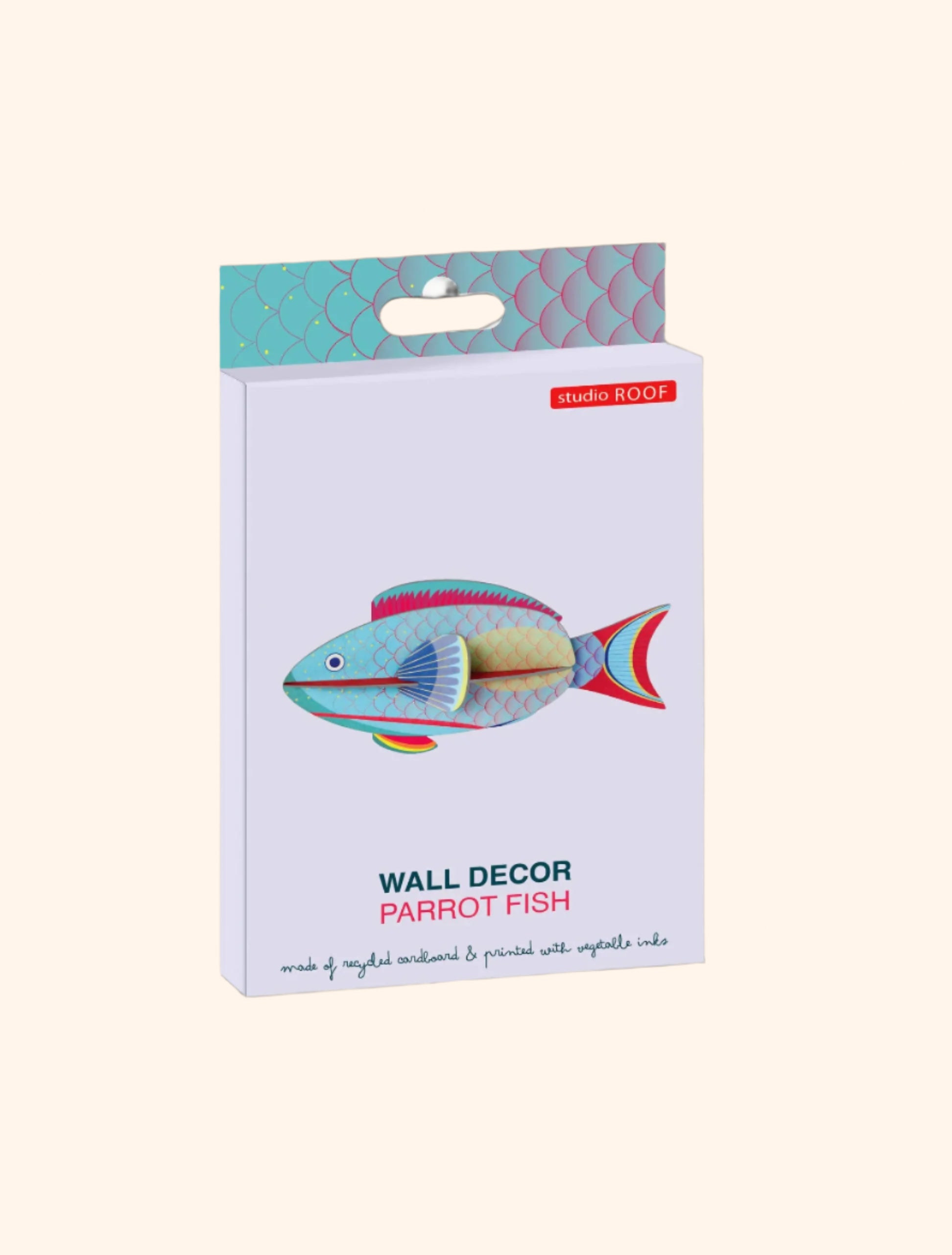 Parrotfish 3D DIY Wall Art Craft
