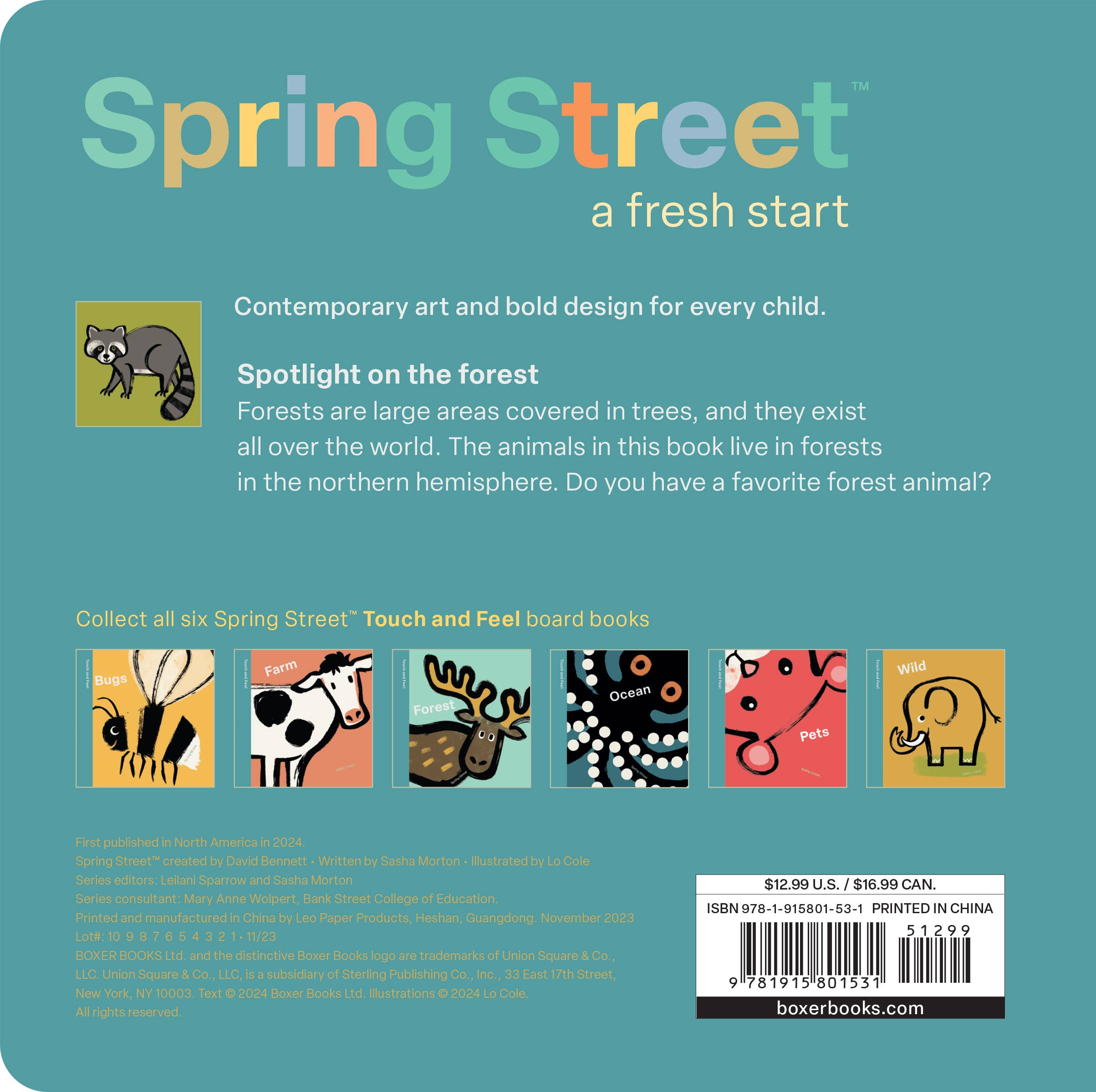 Forest Animals: Spring Street Touch and Feel