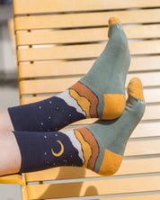 Starry Night Organic Cotton Socks