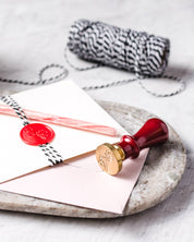 Wax Seal Stamp and Wax Stick Set: 3 Design Options