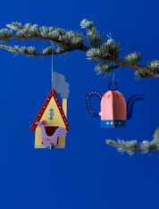 Tea House Tales | DIY 3D Ornament Craft Kit