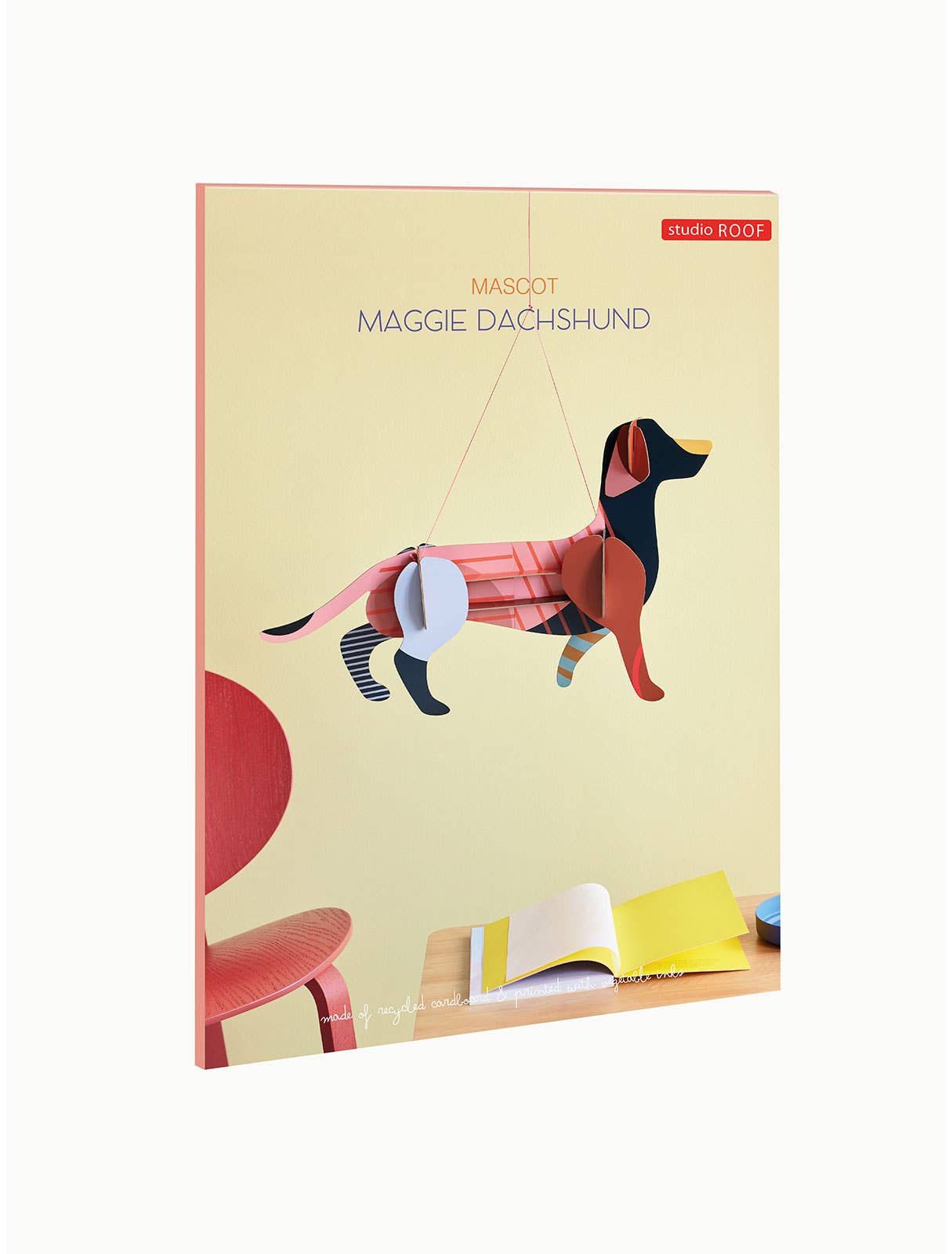 Maggie Dachshund - 3D DIY Wall Art Kit