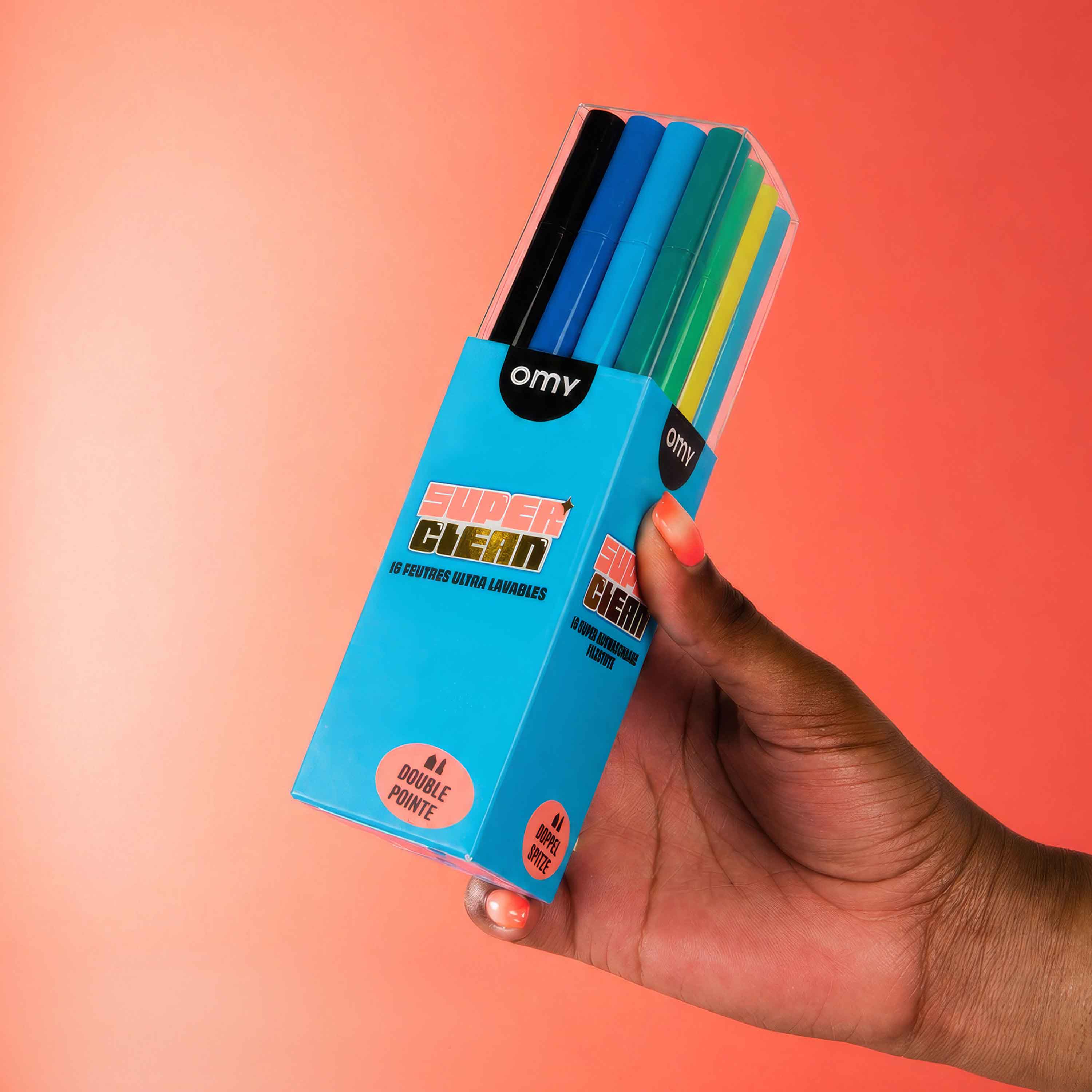 16 Super Washable Markers