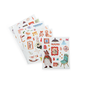 Les Minouchkas Coloring Book with 150 stickers