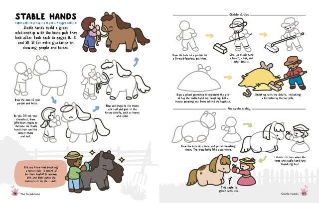 How to Draw Cute Farm Animals