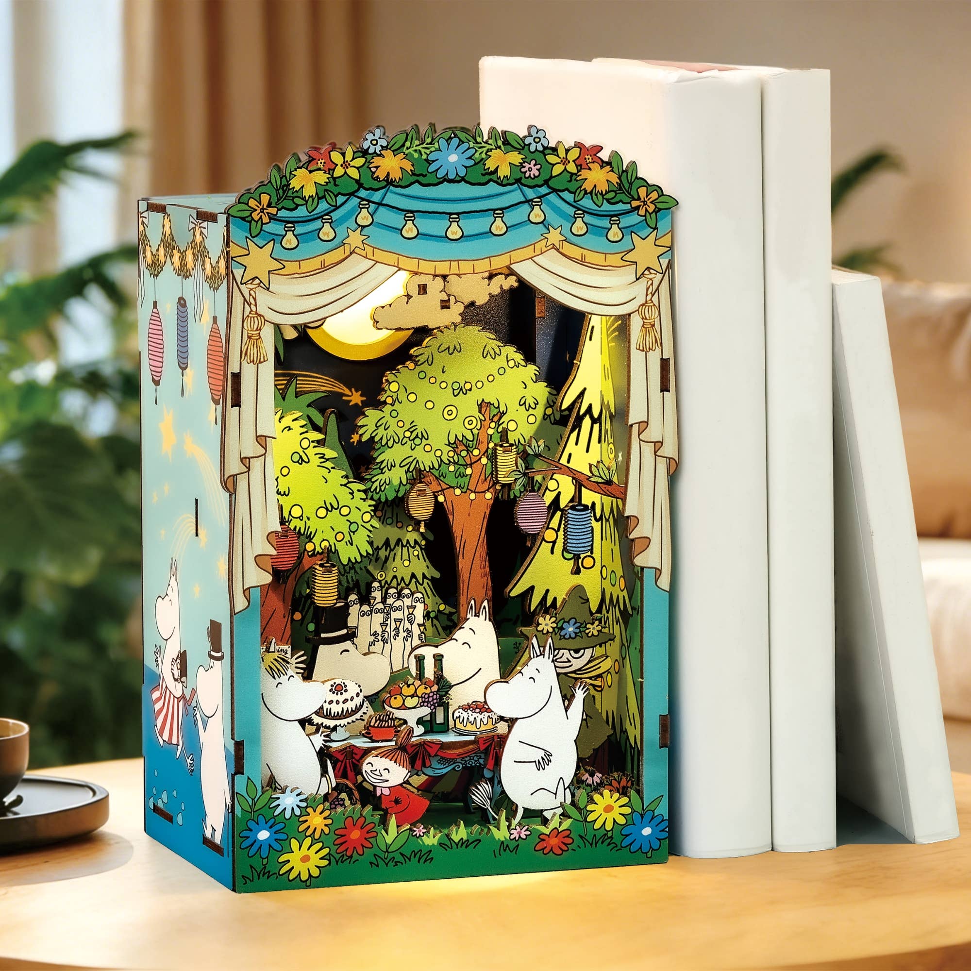 Moomin Moominous Dance Party DIY Book Nook Kit