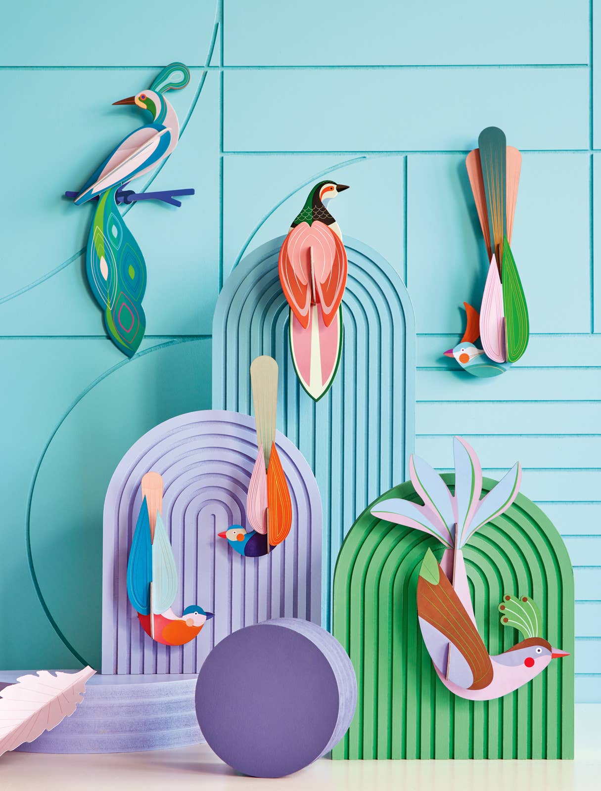 Oahu Paradise Bird - 3D DIY Wall Art Kit