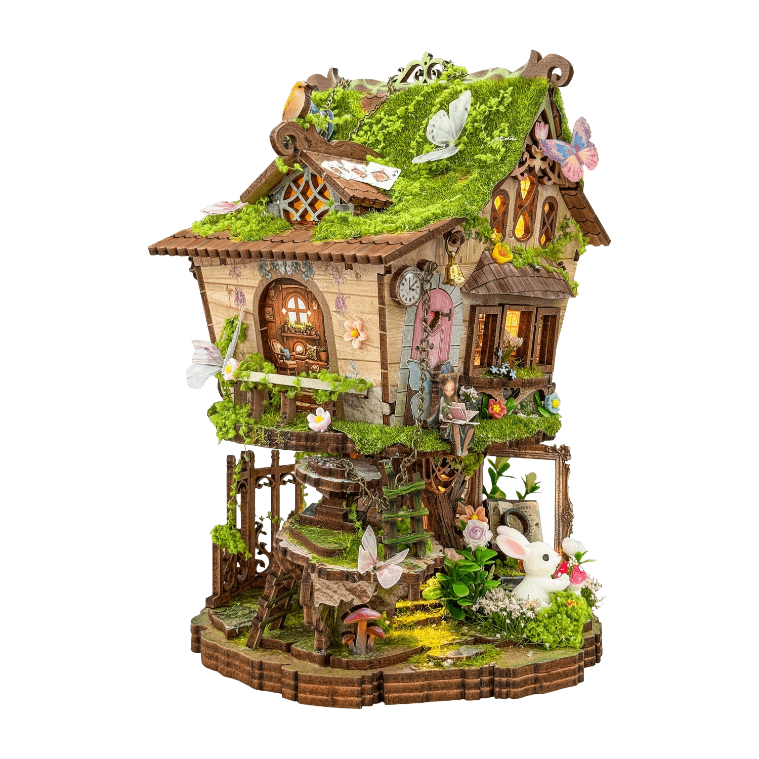 Fairytale Treehouse | DIY Miniature House Kit