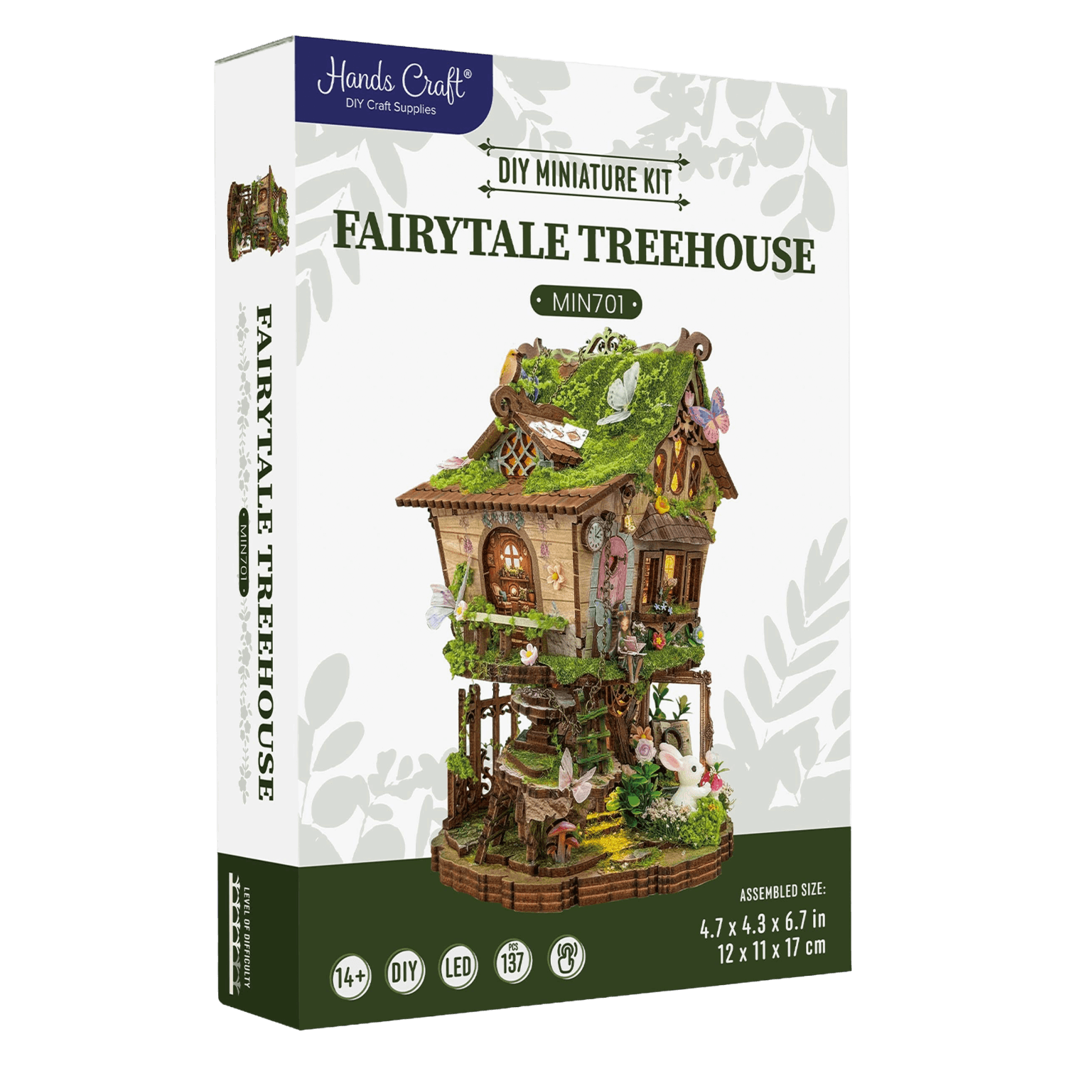Fairytale Treehouse | DIY Miniature House Kit