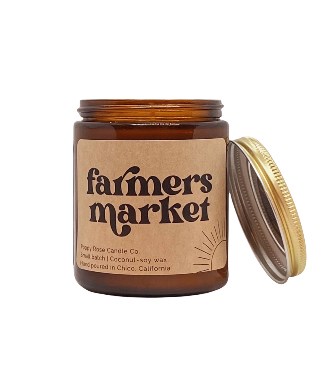 Farmers Market Coconut Wax Candle