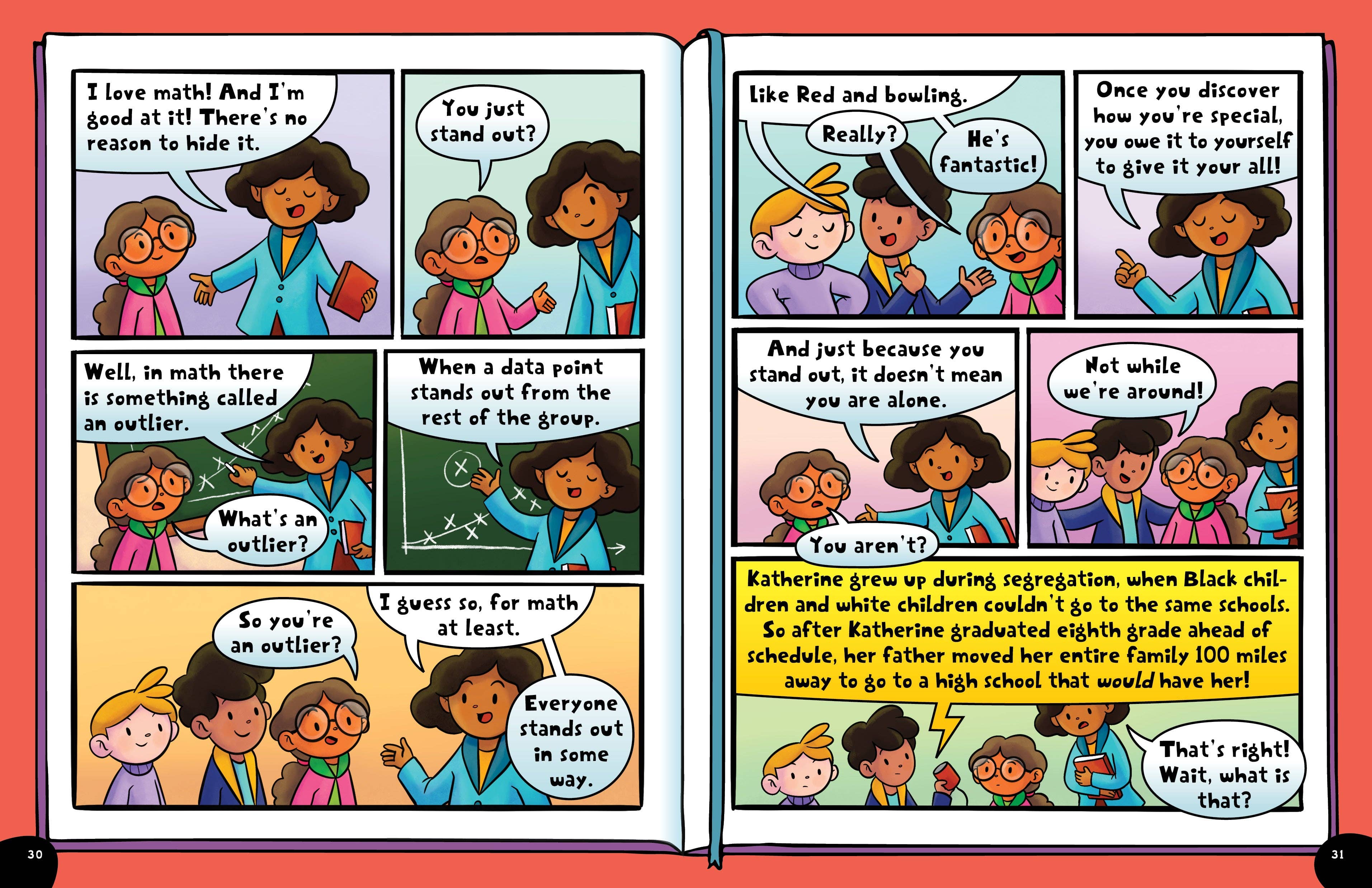 Think Like Katherine Johnson (Children's Graphic Novel)